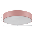 Lumiana-Mels Led Plafonyer, 40 Cm-Avize-8-milagron.live