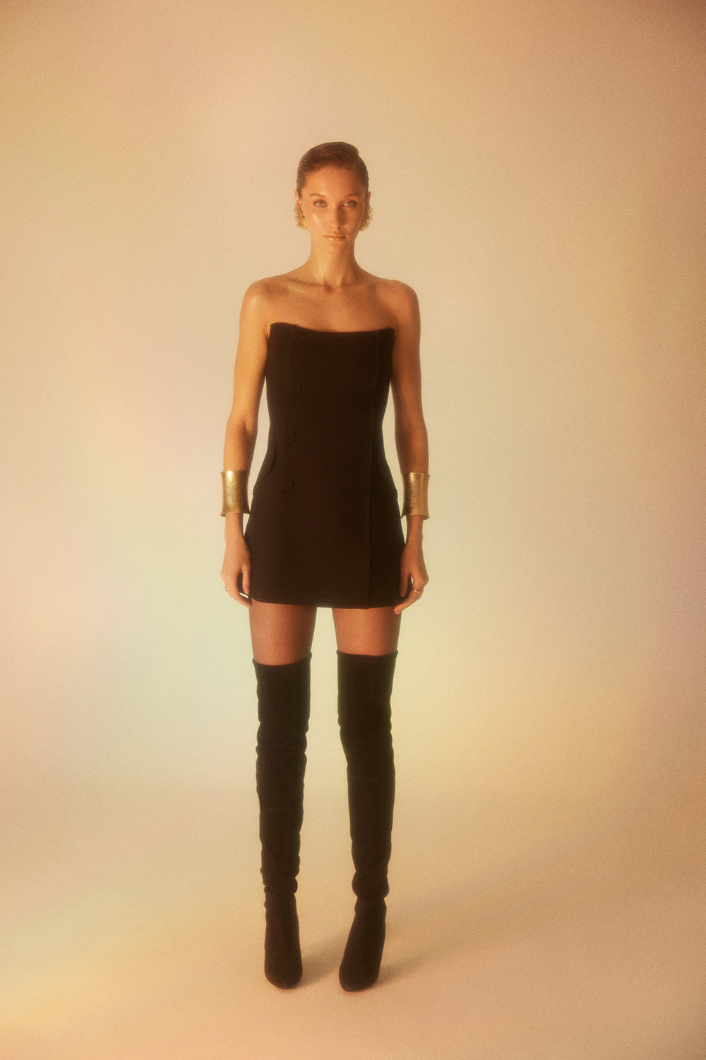 Lunaire Studio-Obsidian - Siyah Mini Elbise-Elbise-1-milagron.live