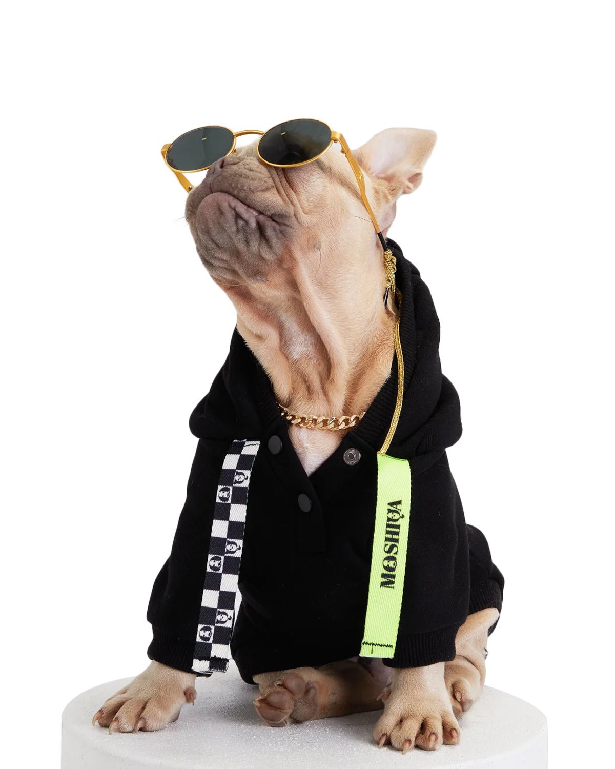 I Woof U Black Dog Hoodie