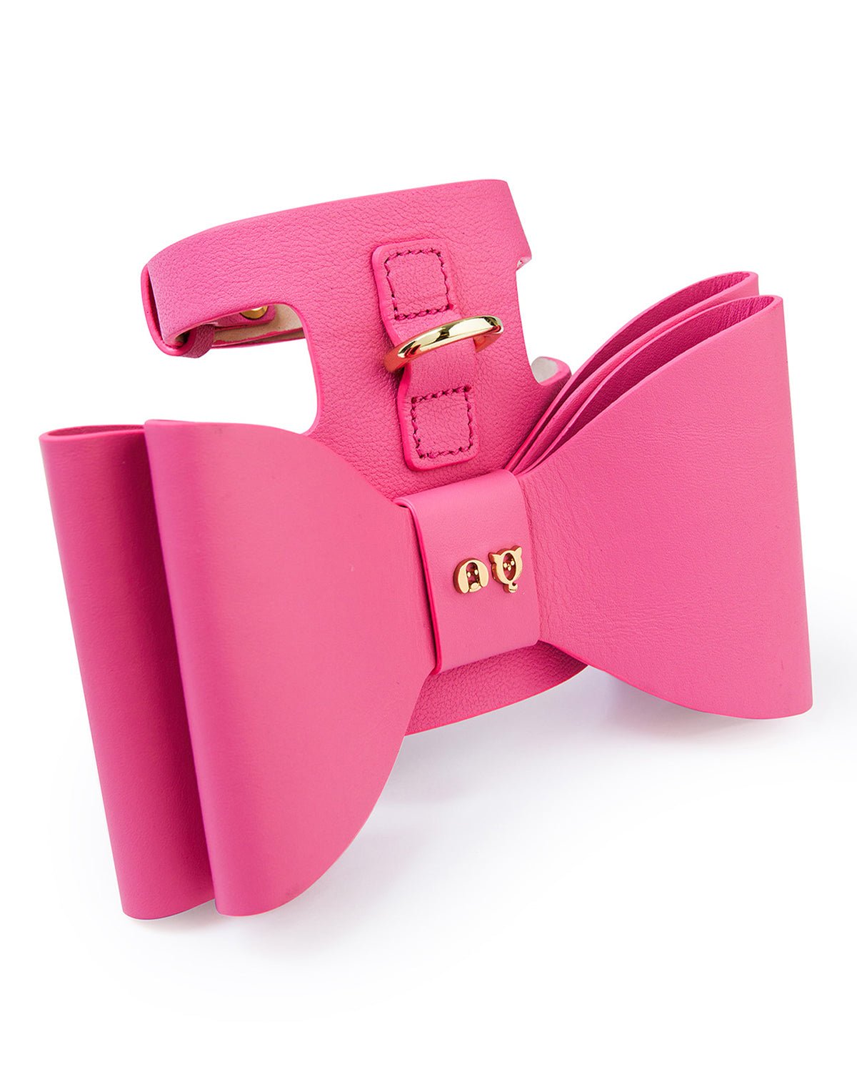 Metapink Bow Dog Harness — Paris Hilton × Moshiqa Luxury No-Pull Pet Harness