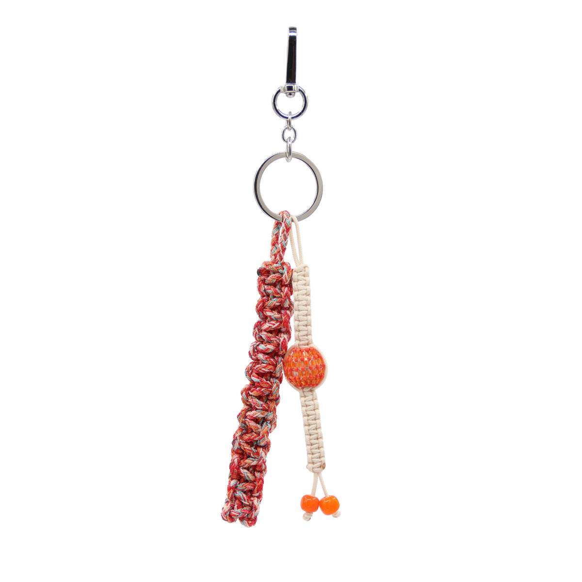 Maison Sacrée-Bien Vivre Red Bag Charm-Çanta Aksesuarları-1-milagron.live
