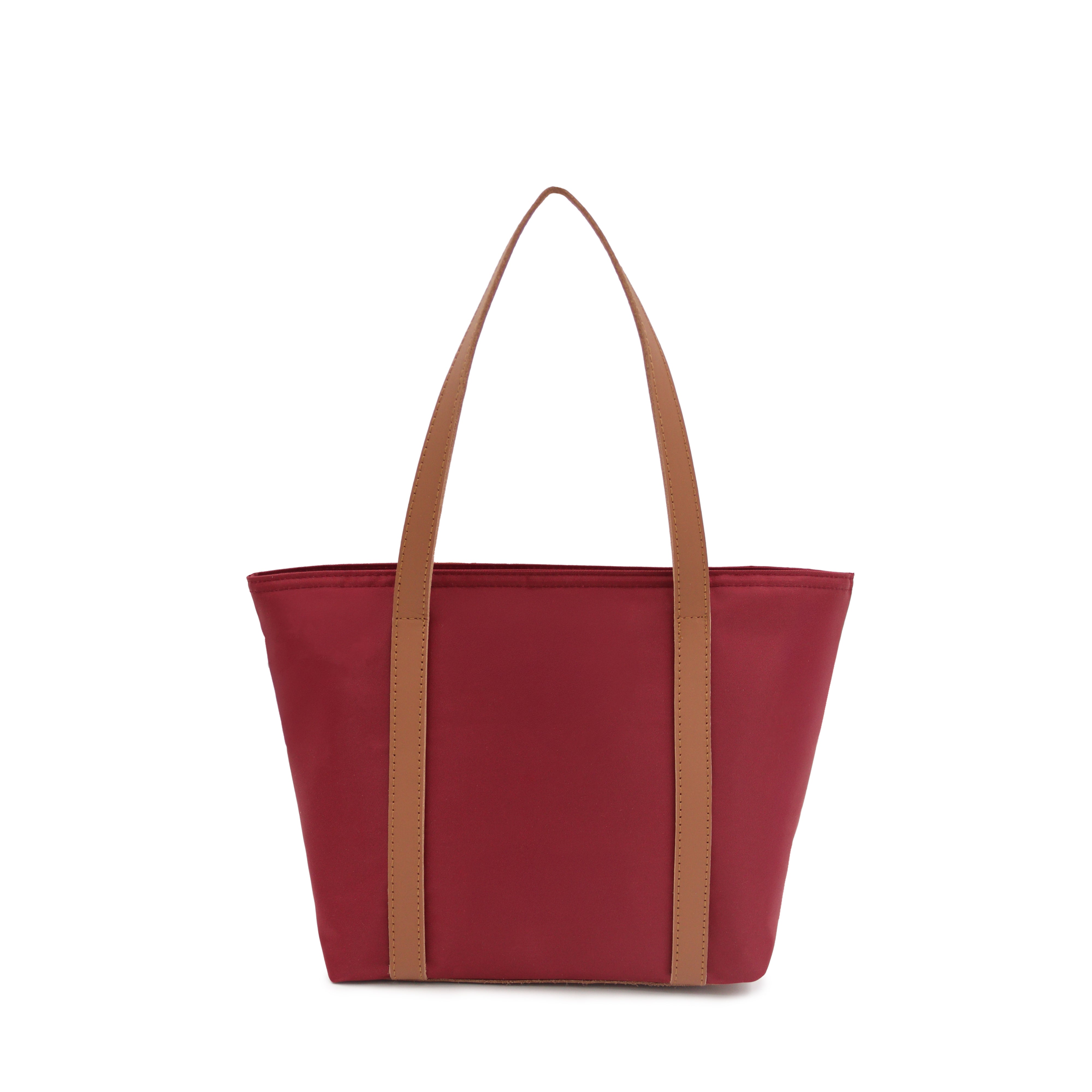 Maison Sacrée-Croisette Urban Burgundy Mini Shoulder Bag-Handbag-2-milagron.live