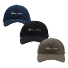 Maison Sacrée-Khaki Navy Blue Black Cap Three Pack-Şapka-1-milagron.live