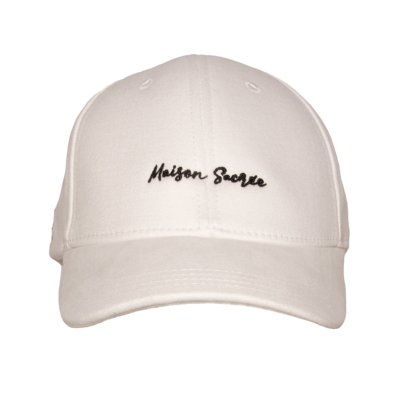 Maison Sacrée-La Rose Du Jardin White Cap-Şapka-1-milagron.live