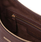Mirandole Brown Leather Shoulder Bag