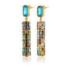 Maison Soula-Cher Drop Earrings Deep Blue-Earrings-3-milagron.live