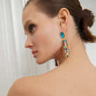 Maison Soula-Cher Drop Earrings Deep Blue-Earrings-4-milagron.live