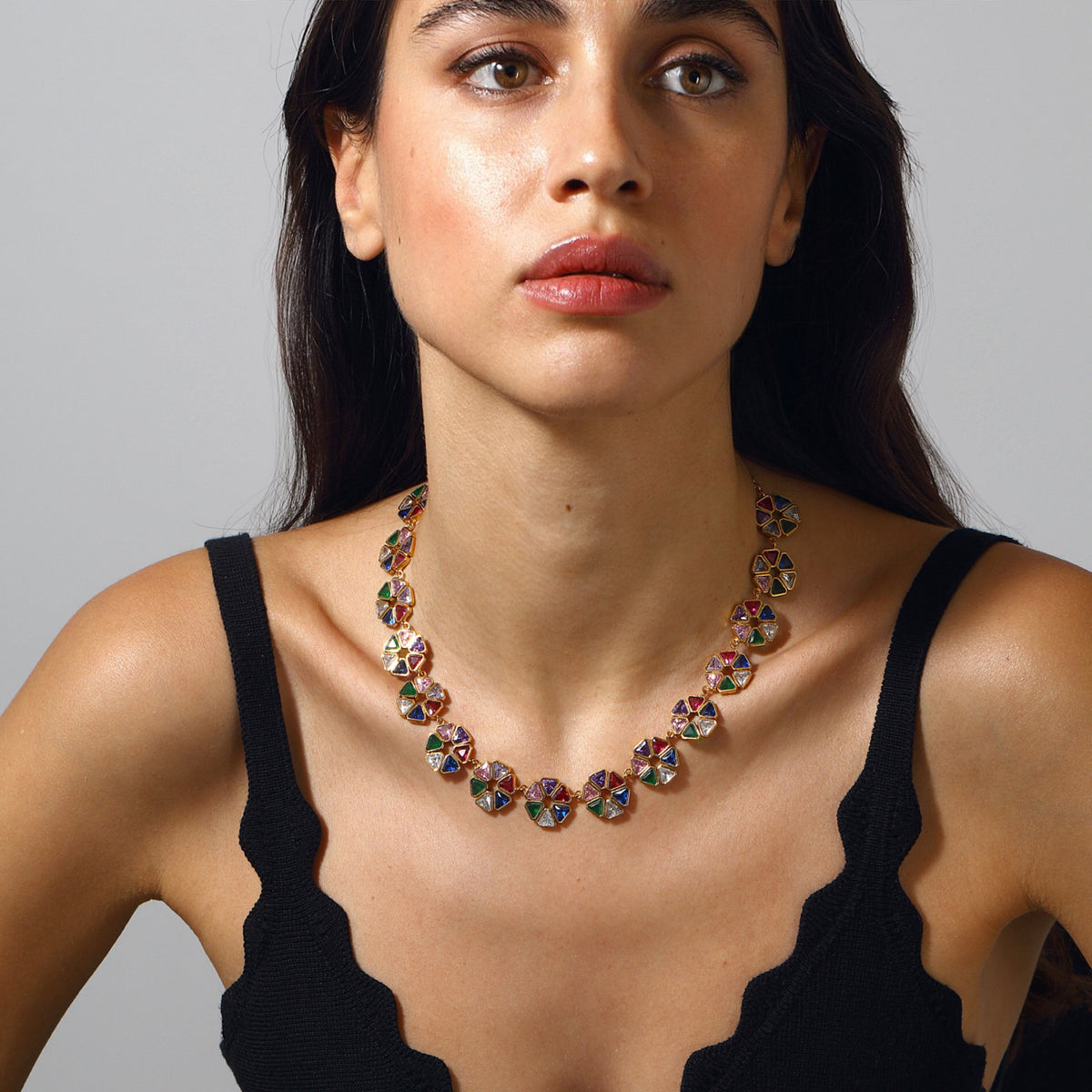 Maison Soula-Wheel Of Fortune Necklace Goddess-Necklace-6-milagron.live