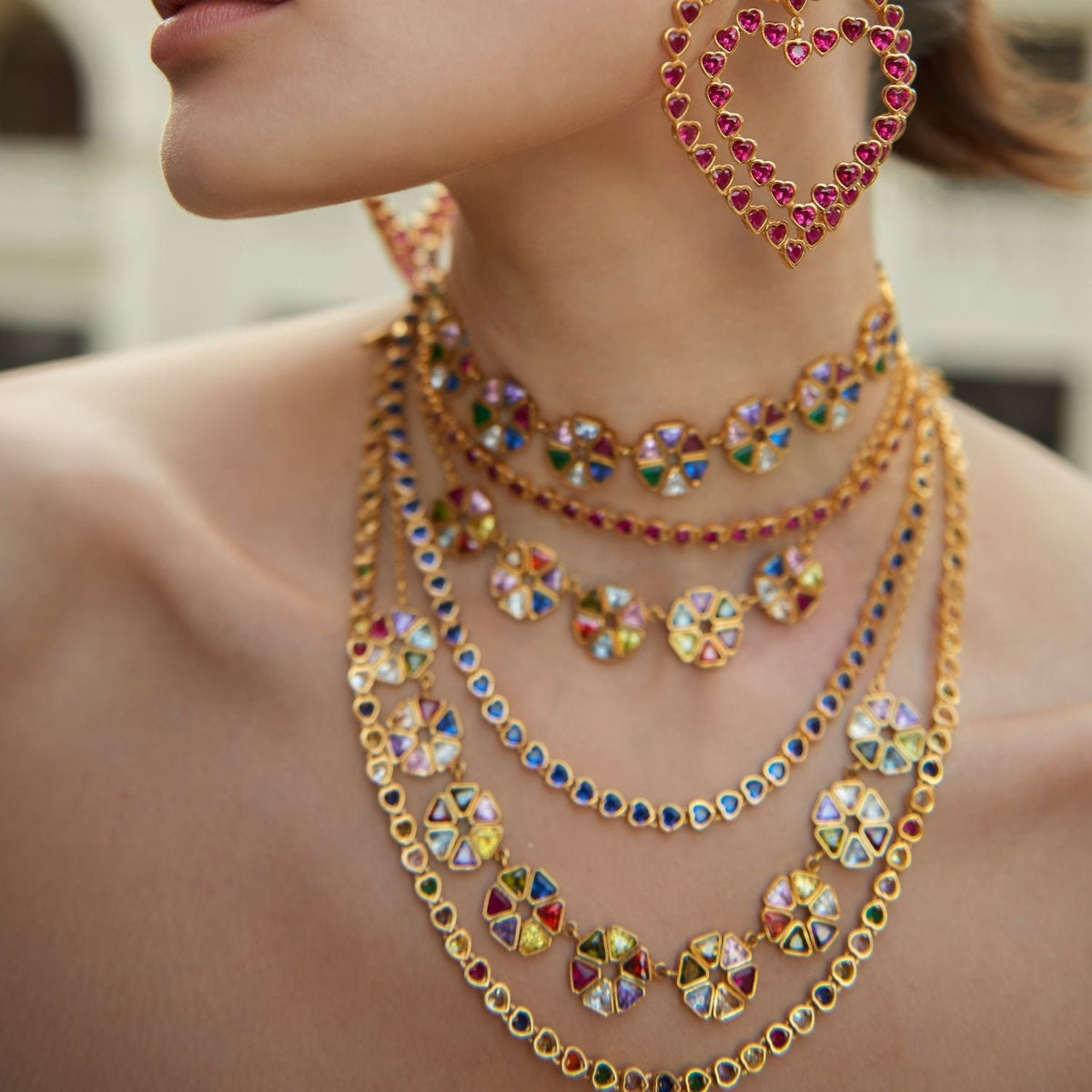 Maison Soula-Wheel Of Fortune Necklace Princess-Necklace-6-milagron.live