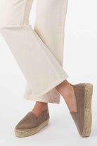 Manebi-Hamptons Double Sole Espadrilles Coco Brown-Espadril-3-milagron.live