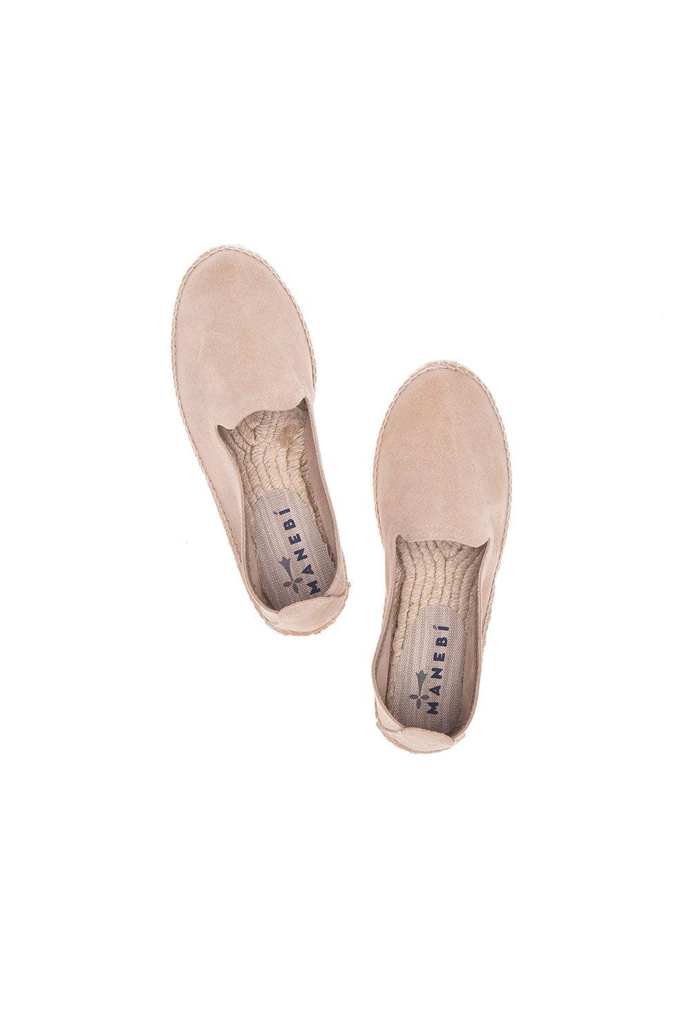 Manebi-Hamptons Espadrilles Champagne Beige-Espadril-3-milagron.live