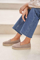Manebi-Hamptons Espadrilles Coco Brown-Espadril-1-milagron.live