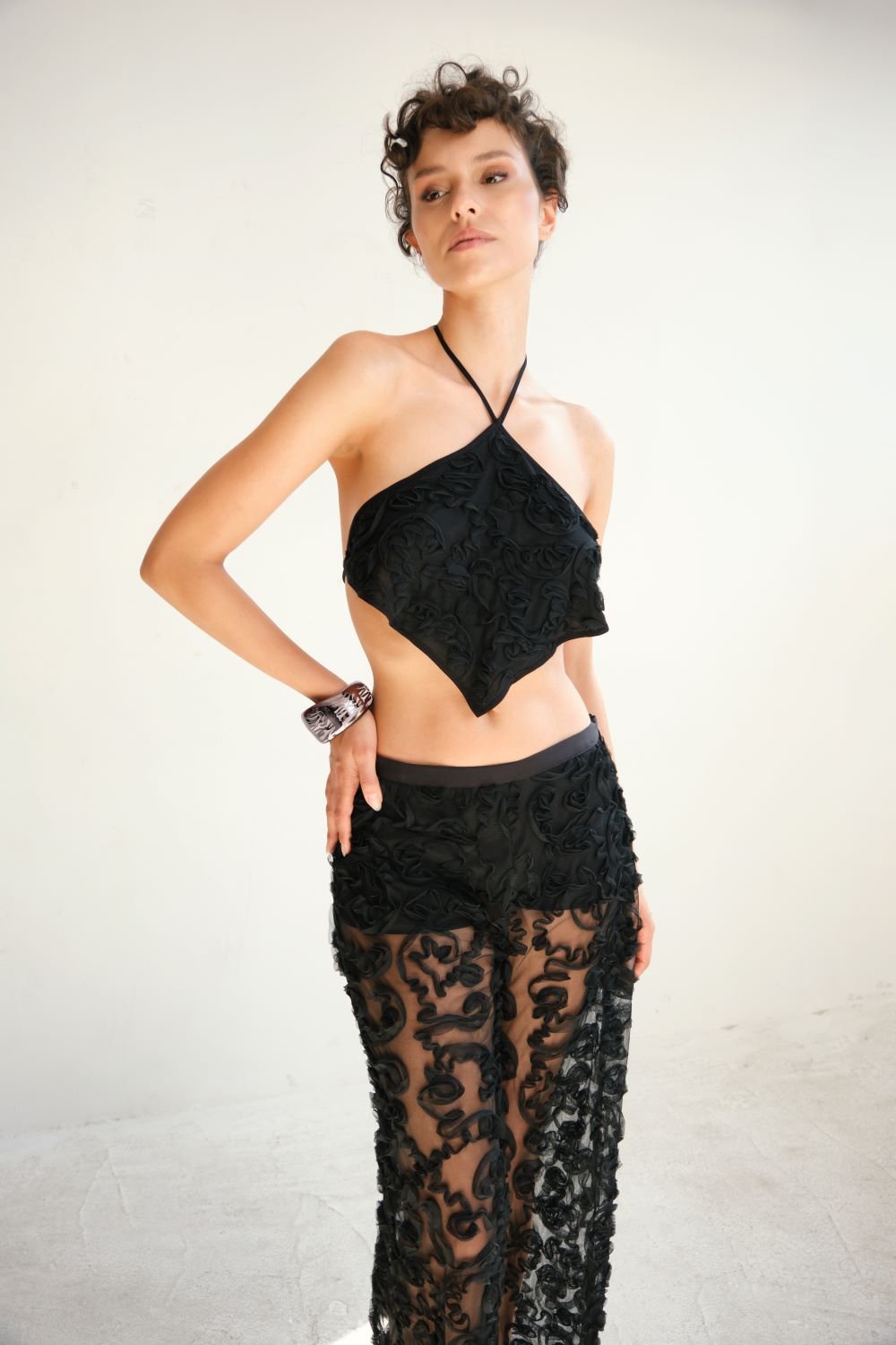 Manshet-Pansy Transparan Top-Top-1-milagron.live