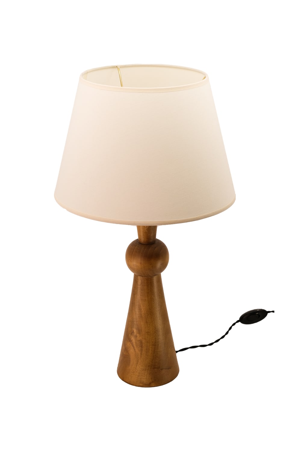 Massello Design-Otto Ahşap Abajur-Masa Lambası-2-milagron.live