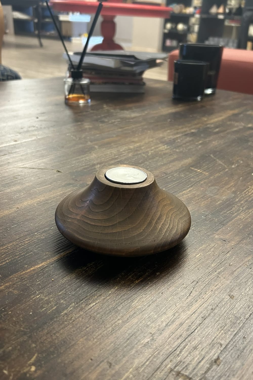 Massello Design-Tekka Ahşap T-light Mumluk-Mumluk & Şamdan-5-milagron.live