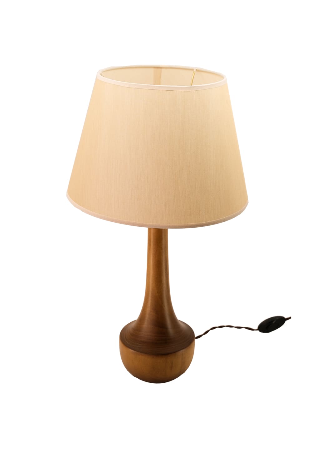 Massello Design-Vittima Ahşap Abajur Ceviz-Masa Lambası-3-milagron.live