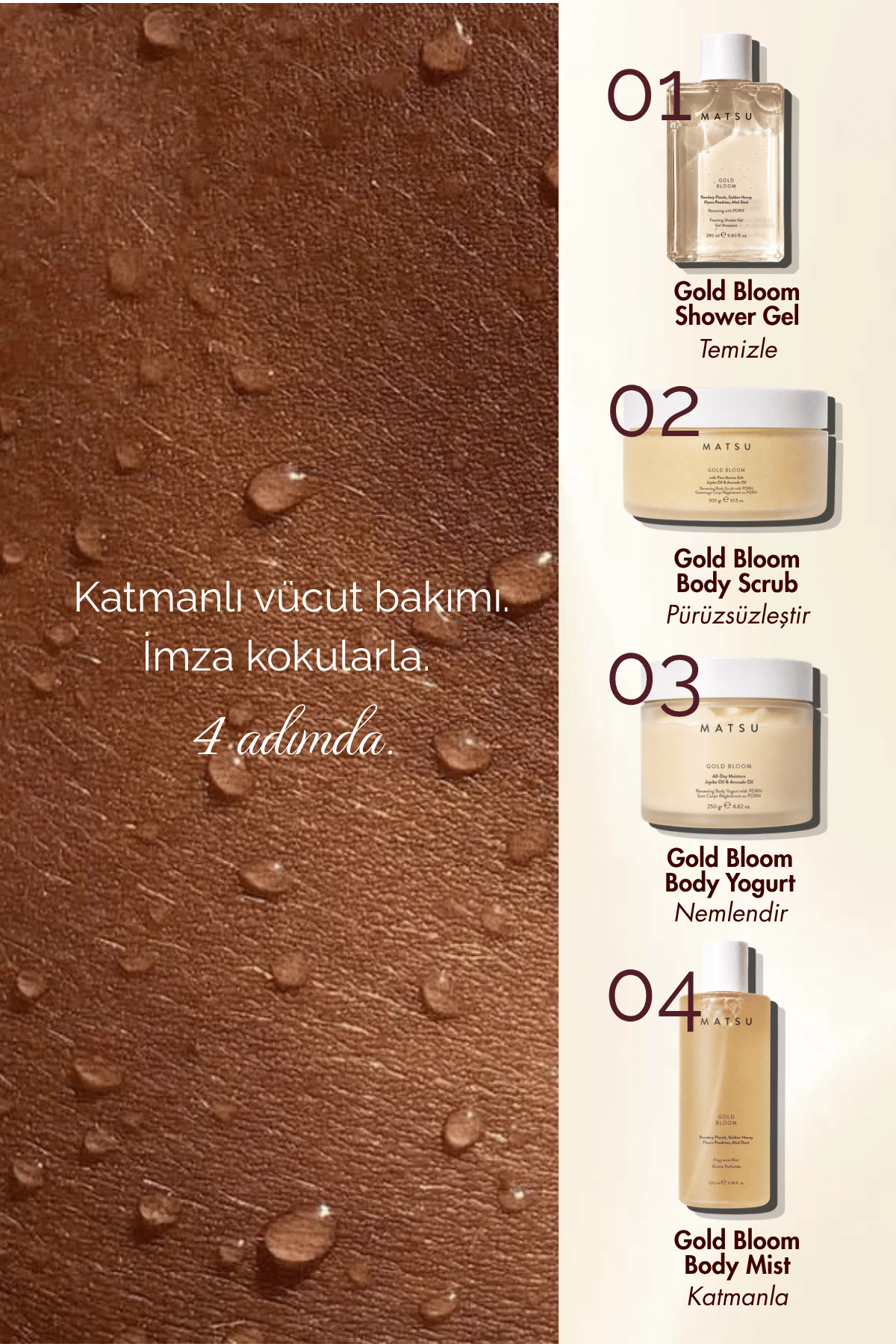 Gold Bloom Pdrn Yenileyici Vücut Nemlendirici