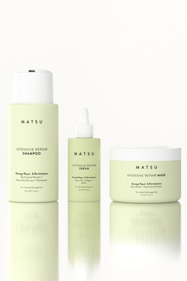 Intensive Repair 3’Lü Profesyonel Onarım Seti (Şampuan + Maske + Serum)
