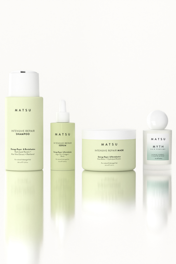 Intensive Repair | Onarım & İMza Koku 4’Lü Set (Şampuan + Maske + Serum + Myth)