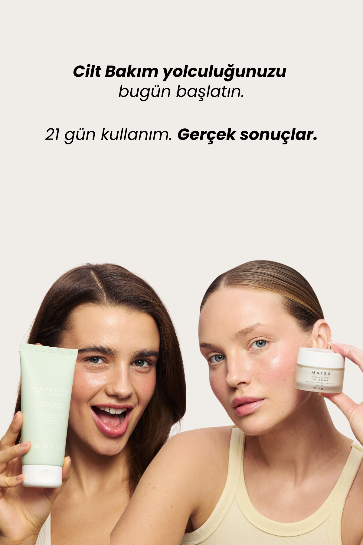 Marine Algae | Peptit & Seramid Bariyer Onarıcı Nemlendirici Krem 50 Ml