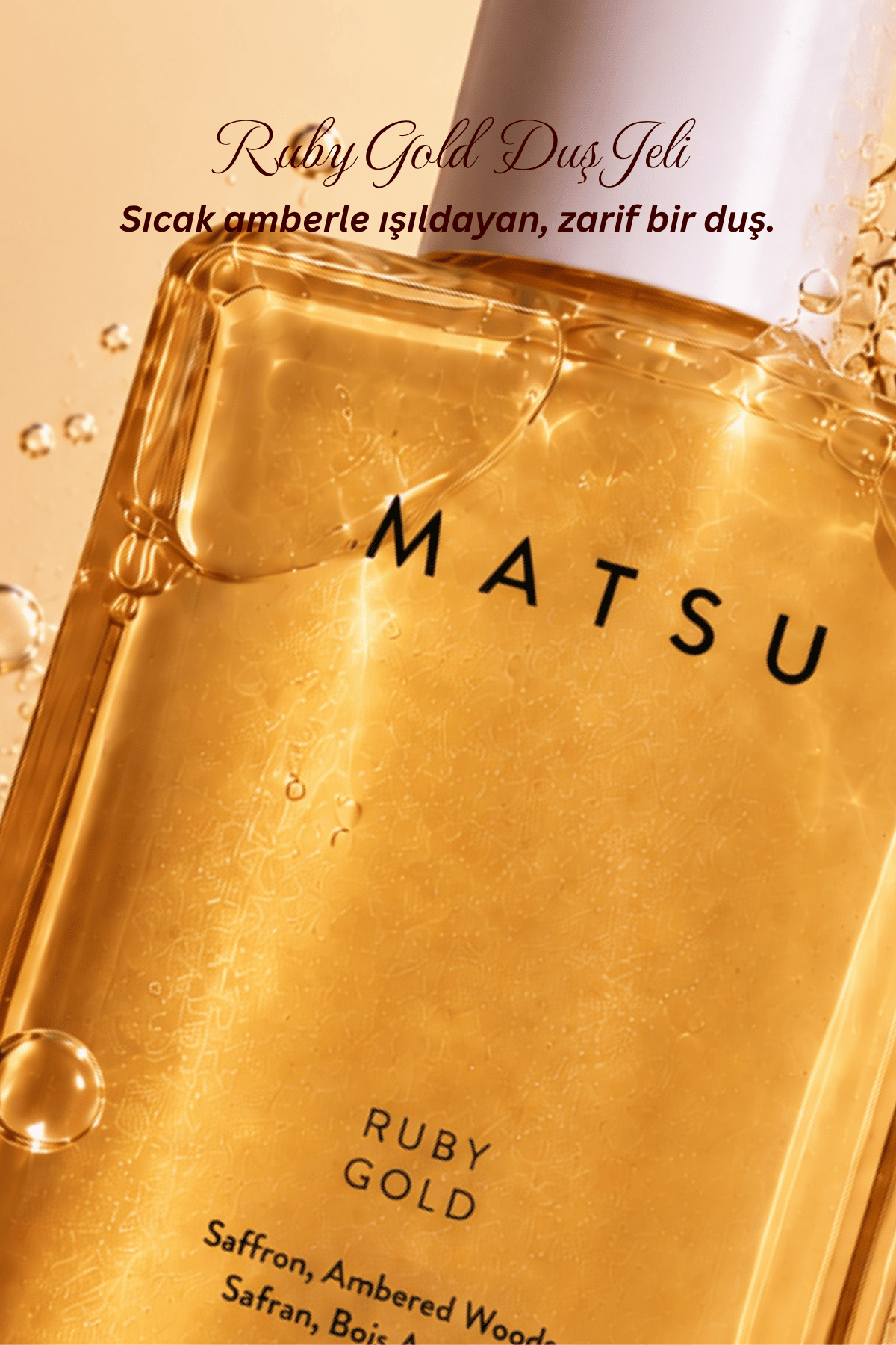 Ruby Gold Amberli Aromatik Duş Jeli