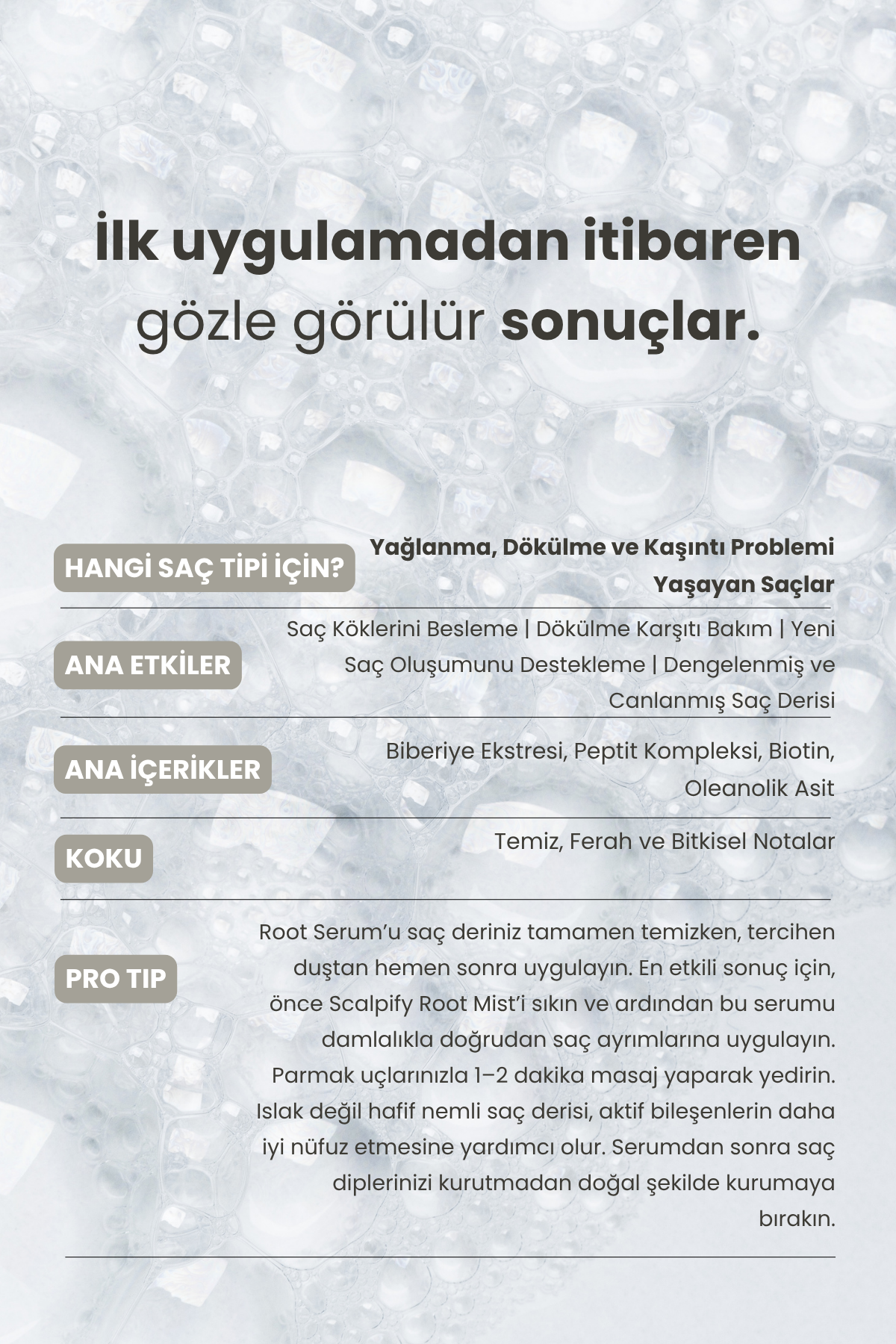 Scalpify Biberiyeli | Dökülme Karşıtı Biberiyeli Saç Derisi Serumu 20 Ml
