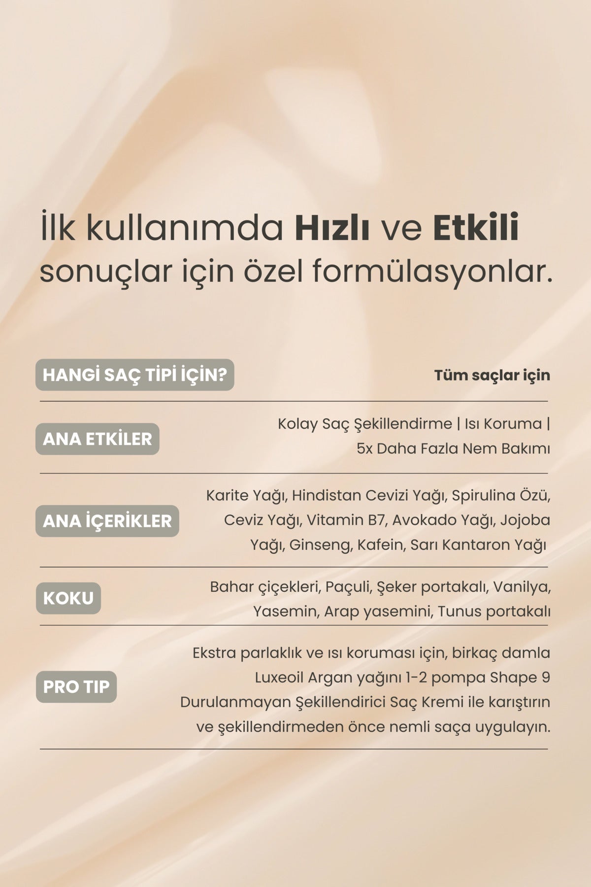 Shape 9 | Bukle Belirginleştirici & Nemlendirici Bakım Kremi 250 Ml