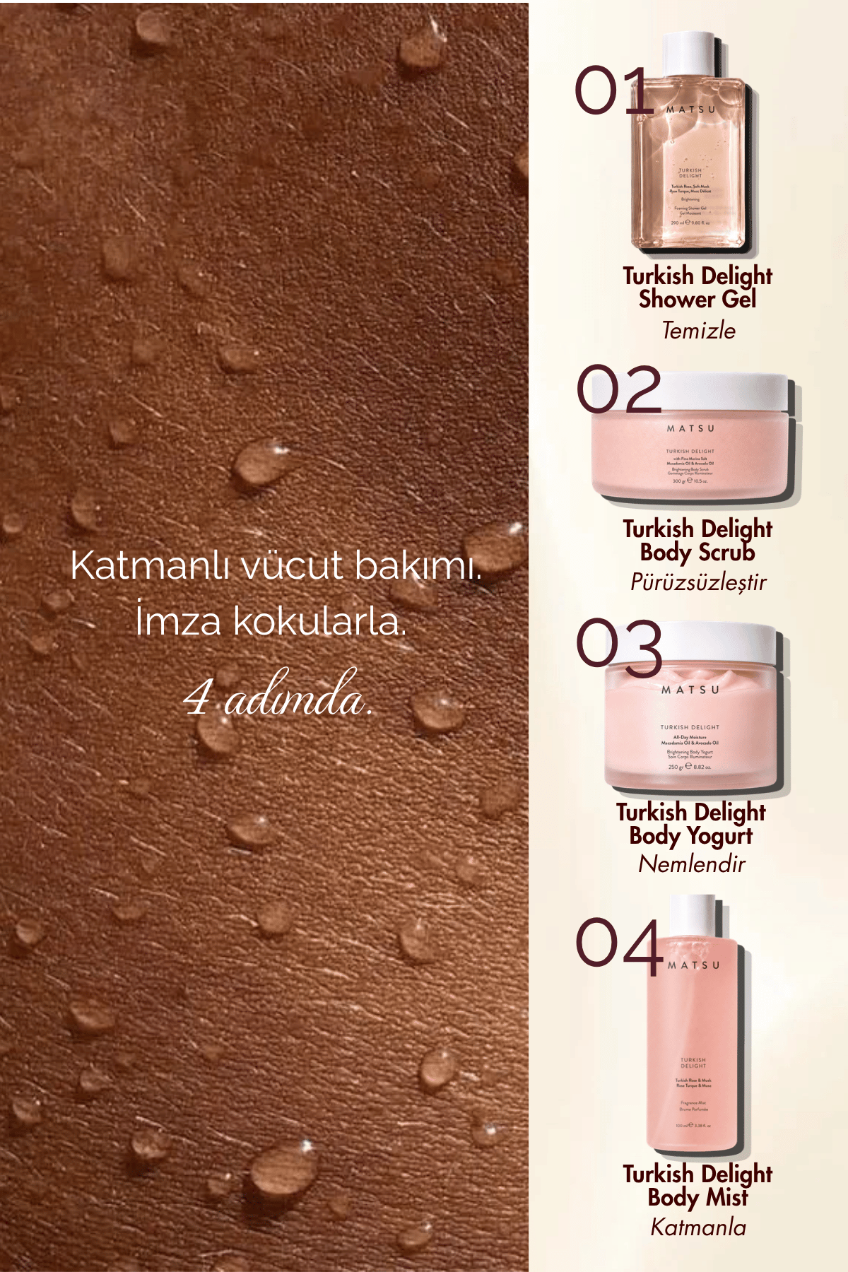 Turkish Delight Aydınlatıcı Vücut Nemlendirici