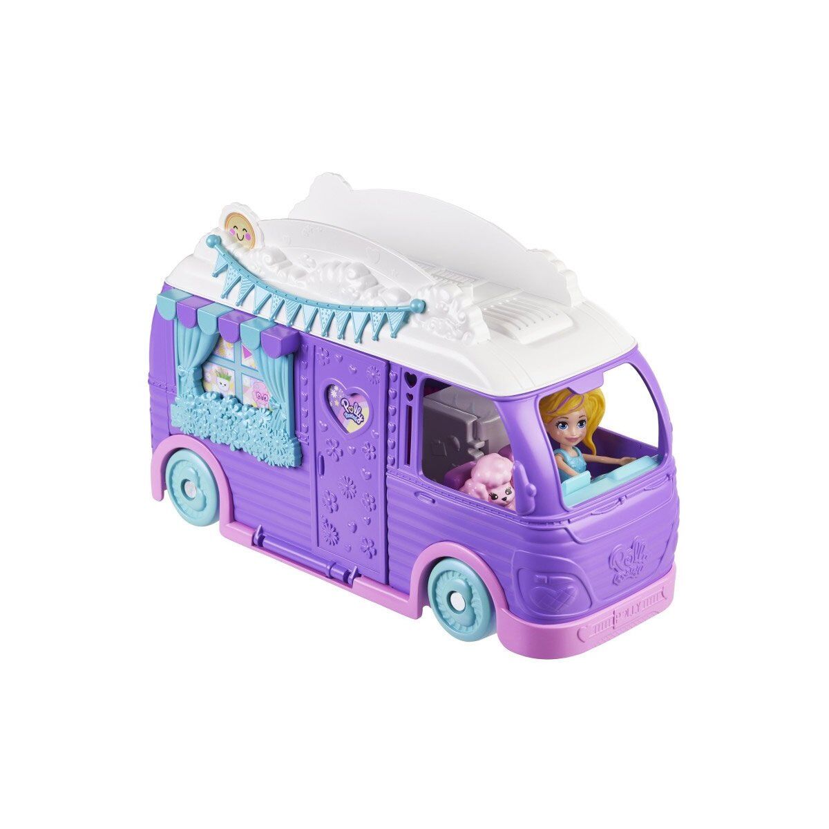 Jcc32 Polly Pocket Eğlenceli Karavan Oyun Seti