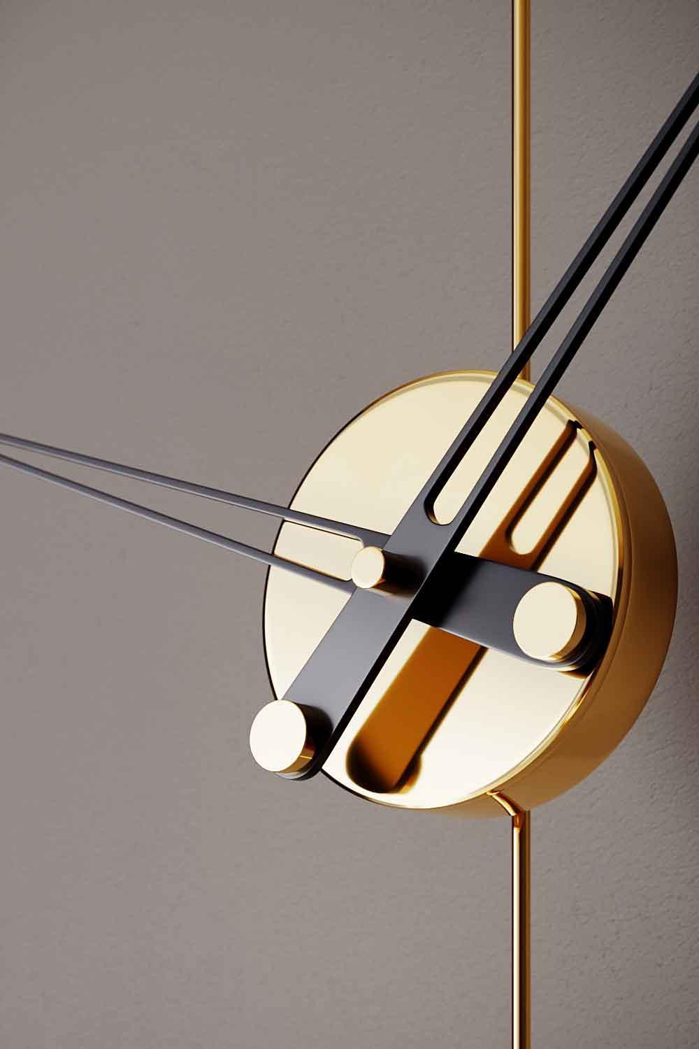 Mclocks-Pendulumplus 60 gold Dekoratif duvar saati-Duvar Saati-3-milagron.live