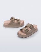 Melissa-Cozy M Lover Platform Kalın Tabanlı Tokalı Terlik-Sandalet & Terlik-2-milagron.live