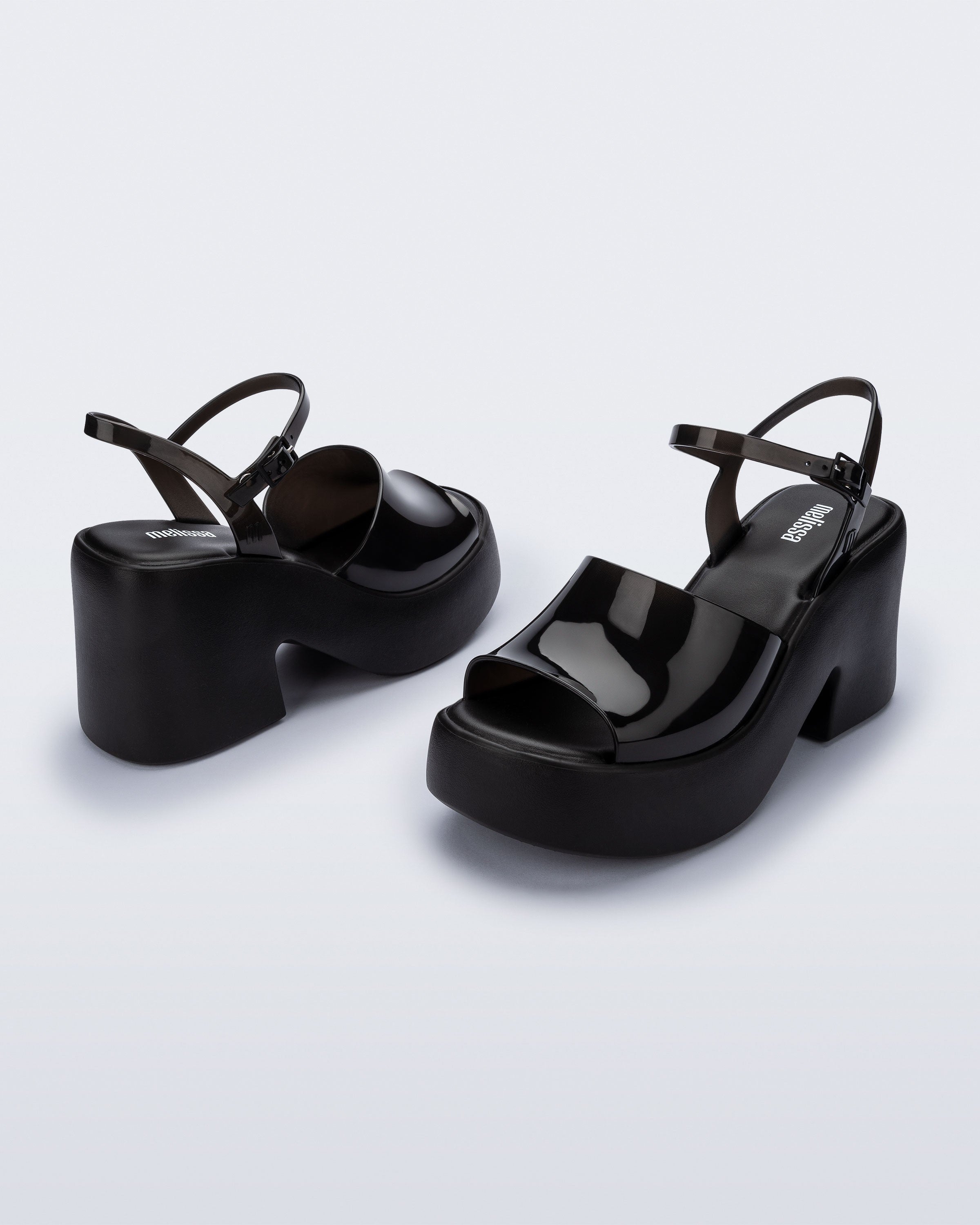 Melissa-Lina Platform Metal Tokalı Sandalet-Sandalet & Terlik-3-milagron.live