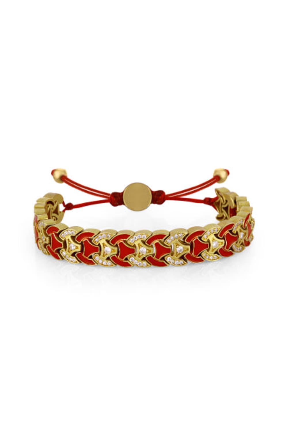 Melon-Aura Gold Stone Red Bileklik-Bileklik-1-milagron.live