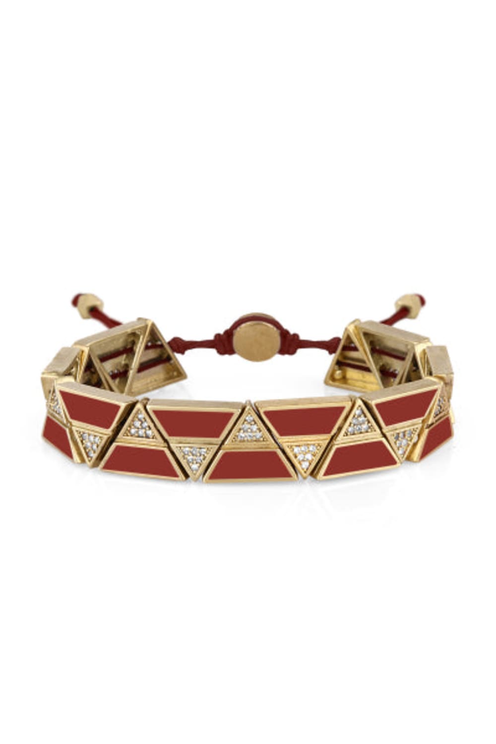 Melon-Gold Cherry Zigzag Bileklik-Bileklik-1-milagron.live