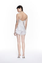 Egeria Silk Top & Shorts White