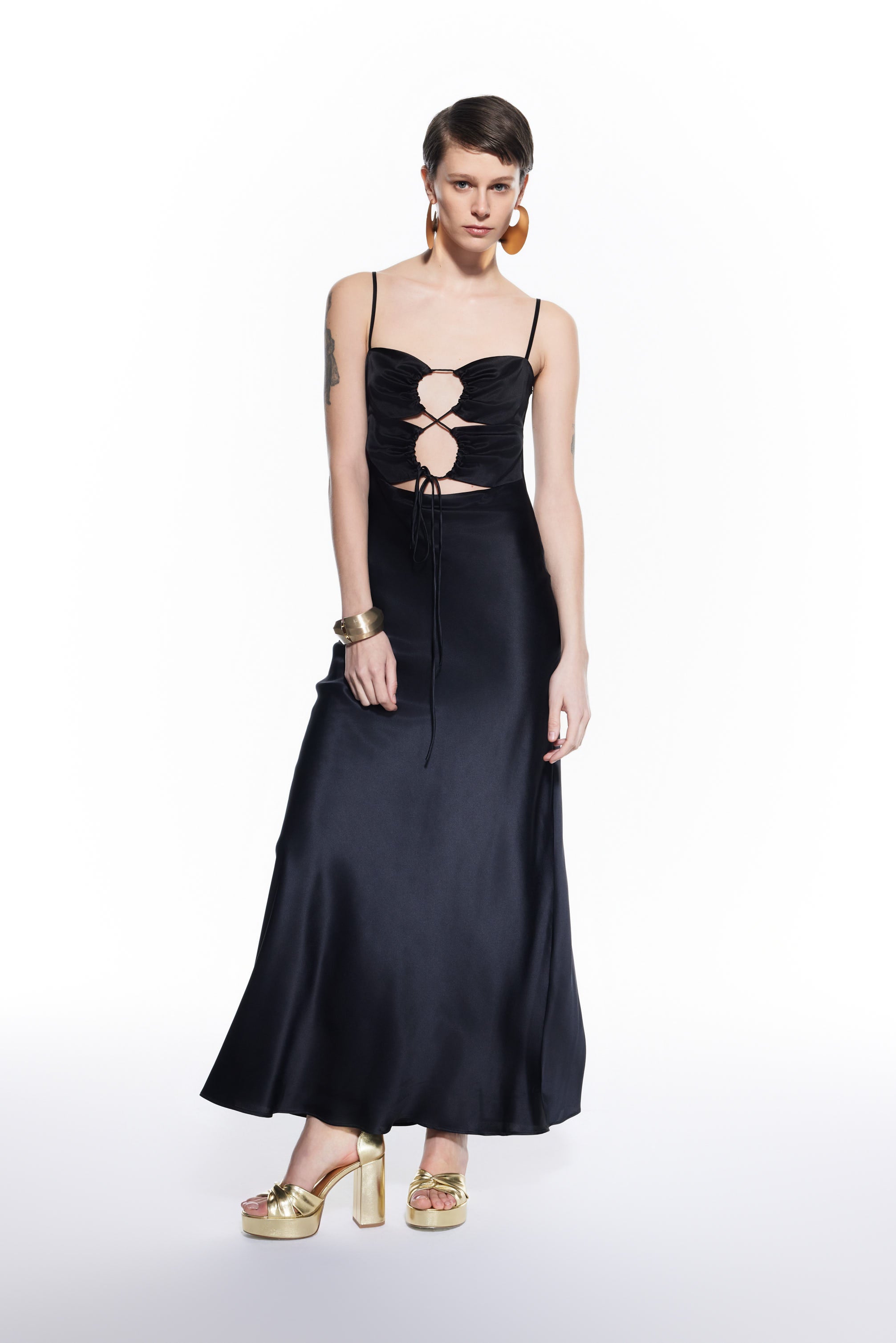 Mers Silk-Zoe Silk Dress-6-milagron.live