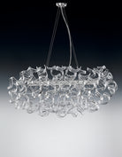 Astro Sarkit 6L Şeffaf-Krom Ø90X60X40 Cm G9 6X40W