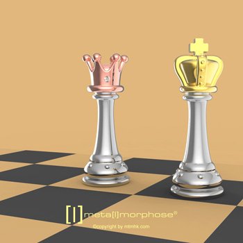 Metalmorphose-King Chess Anahtarlık-Anahtarlık-2-milagron.live