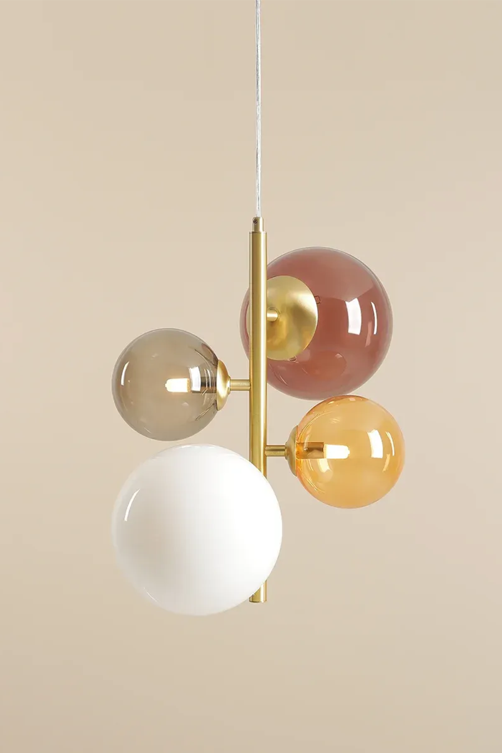 Metanoya Lighting-Floral Sarkıt - Multicolour-Avize-1-milagron.live