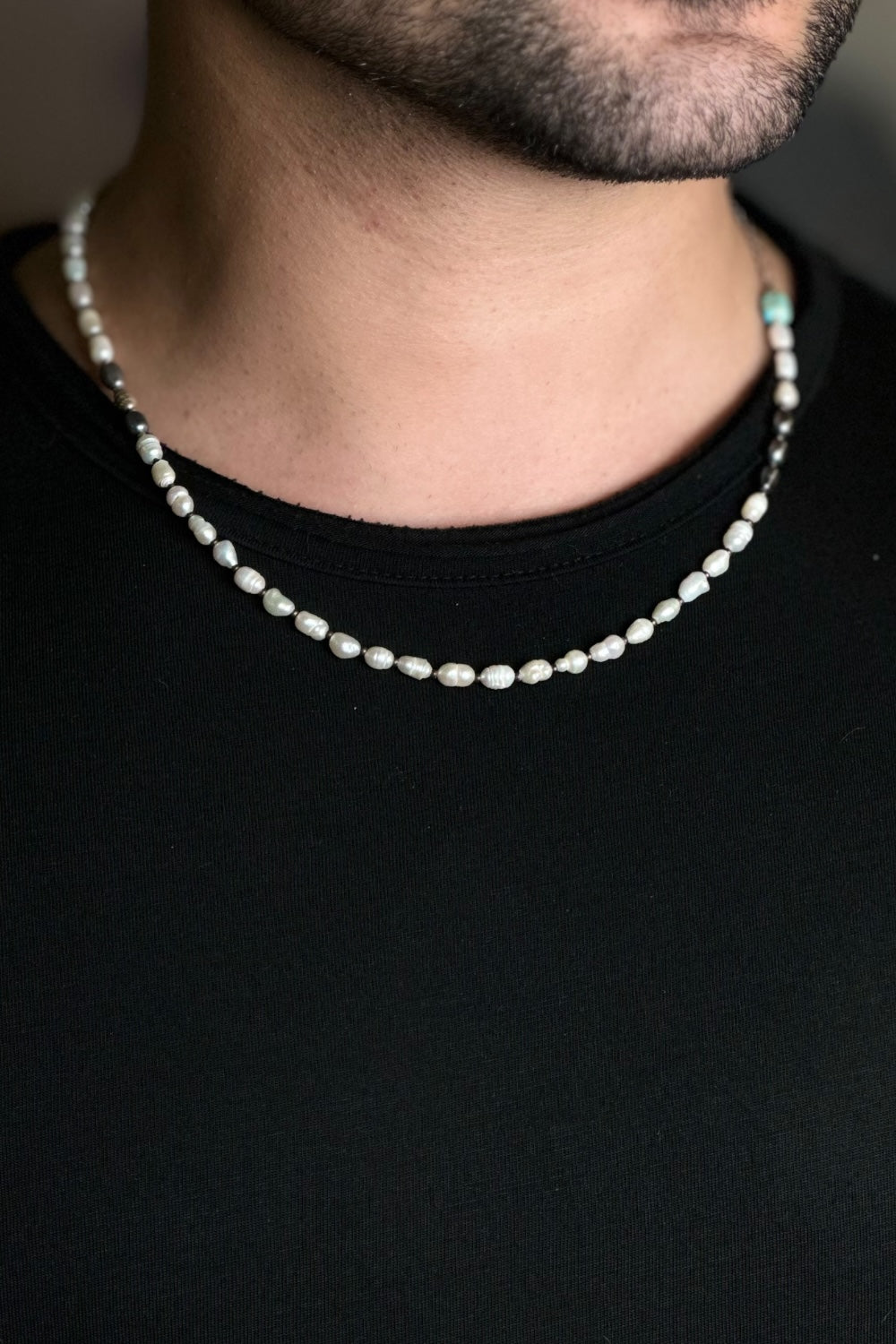 Mey Atelier-Royal White – Unisex İnci Kolye-Kolye-3-milagron.live