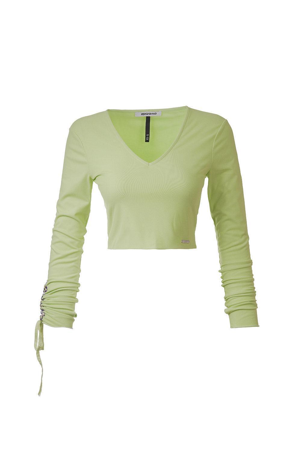 Midground-7 WONDERS - Drop #W091 VNeck-Top-1-milagron.live