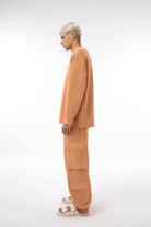 Midground-Asitmetrik Kesim Sweatshirt-Sweatshirts & Hoodies-4-milagron.live