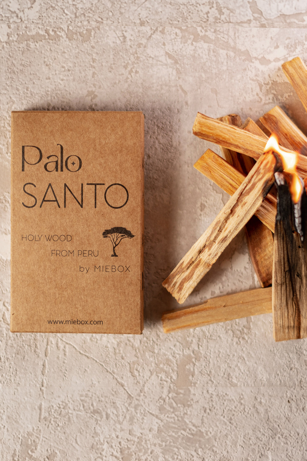 Miebox Rituals-Palo Santo Peru Ağaç Tütsü ( Sertifikalı ) ( 5 Adet / 35-40gr )-Palo Santo-6-milagron.live
