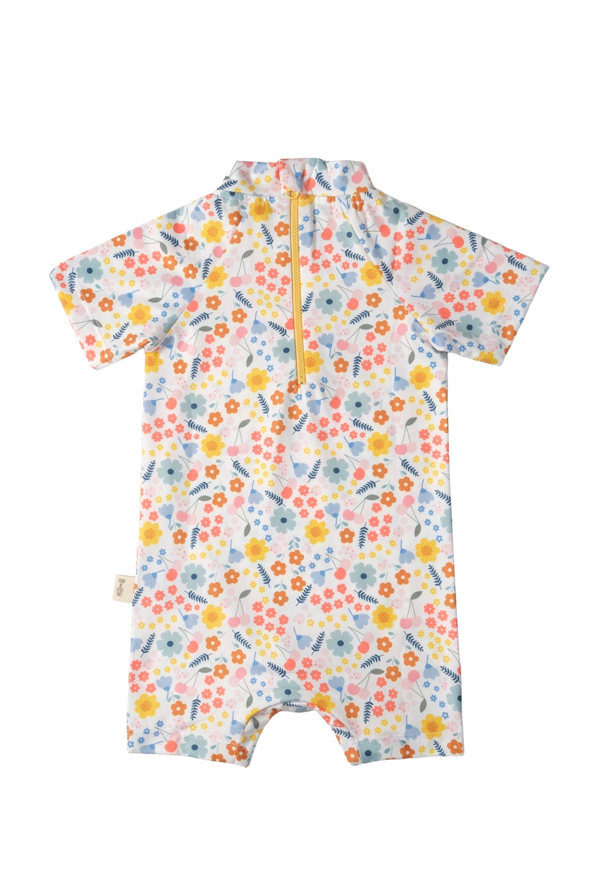 Uv Korumalı Bebek Tek Parça Mayo-Pretty Floral
