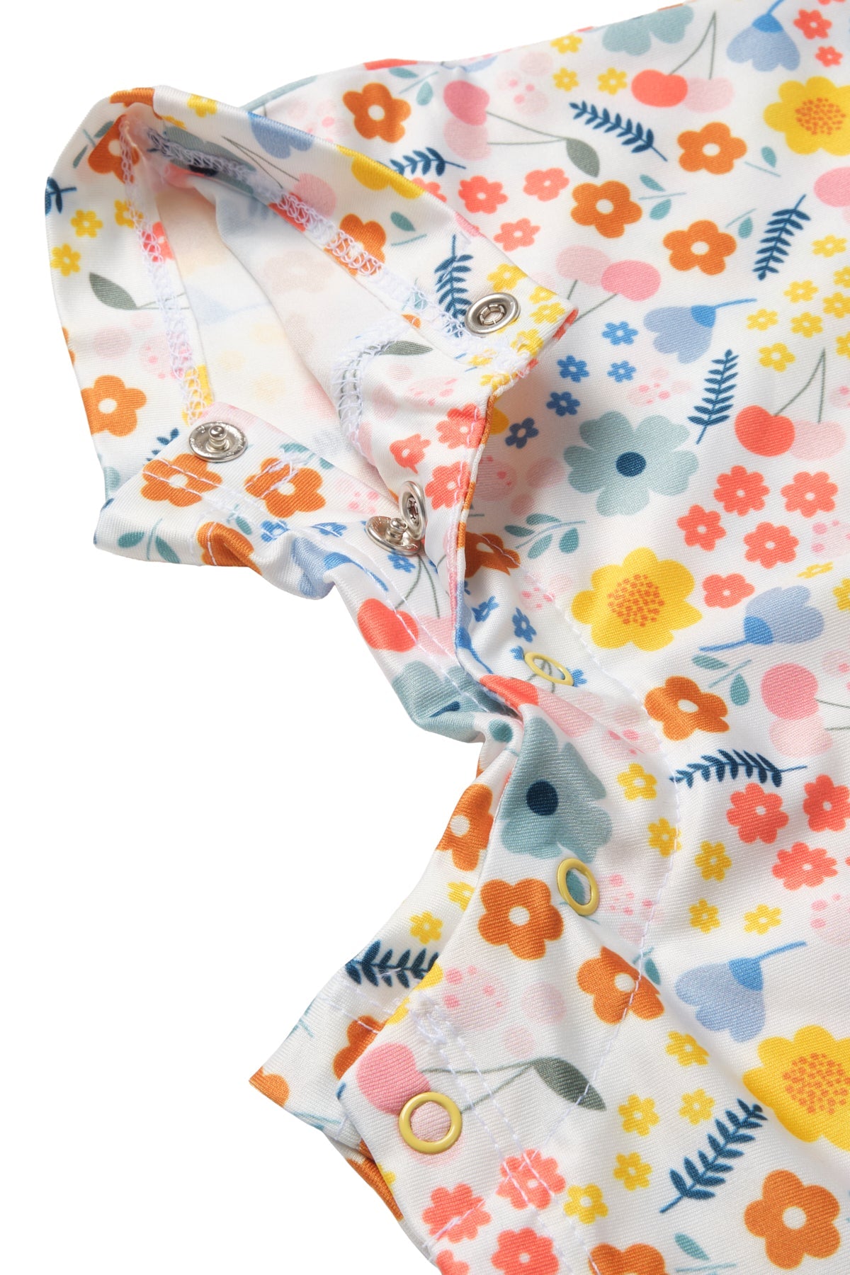 Uv Korumalı Bebek Tek Parça Mayo-Pretty Floral