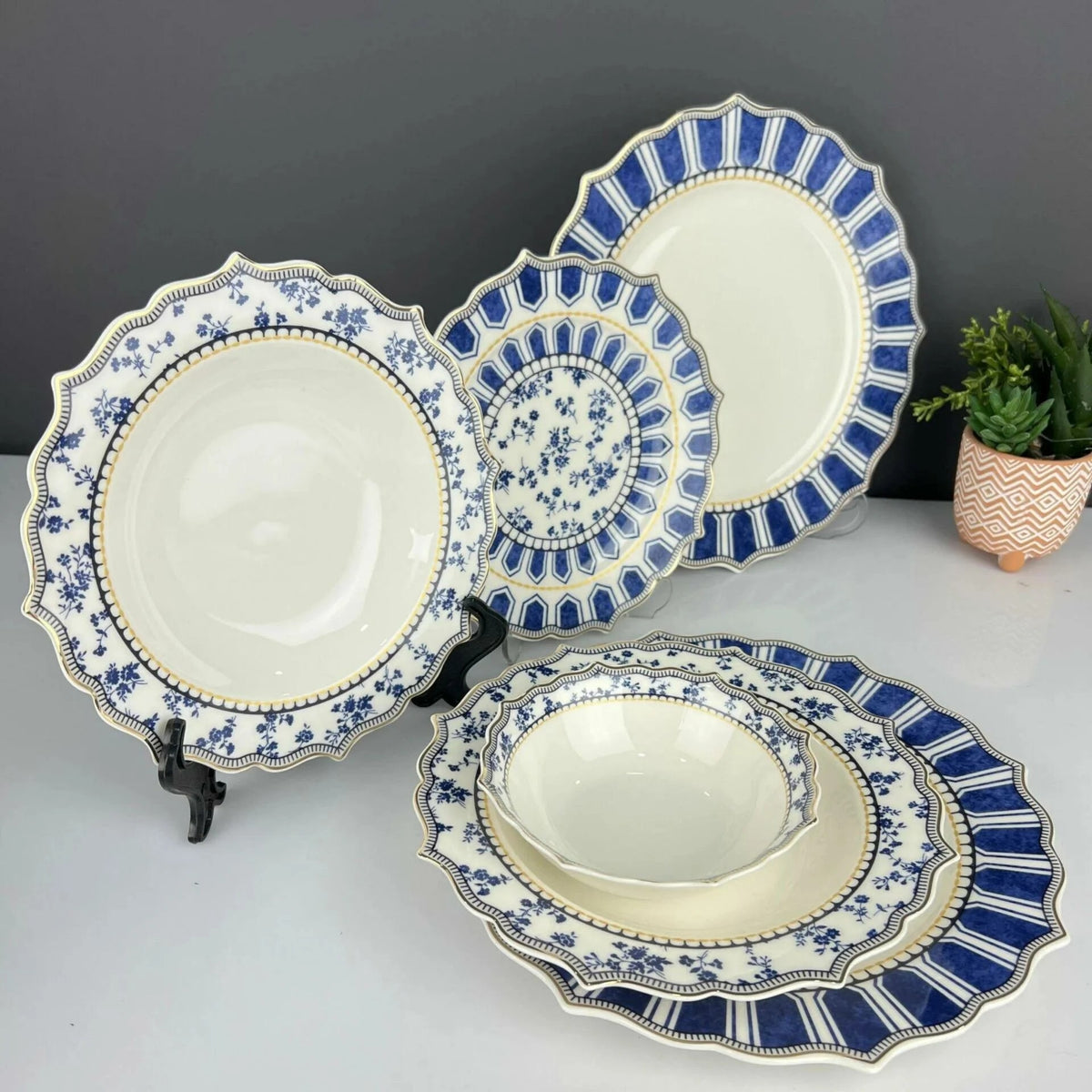 Mien Elizabeth London 24  Parça Florence Yemek Takımı EL23A035