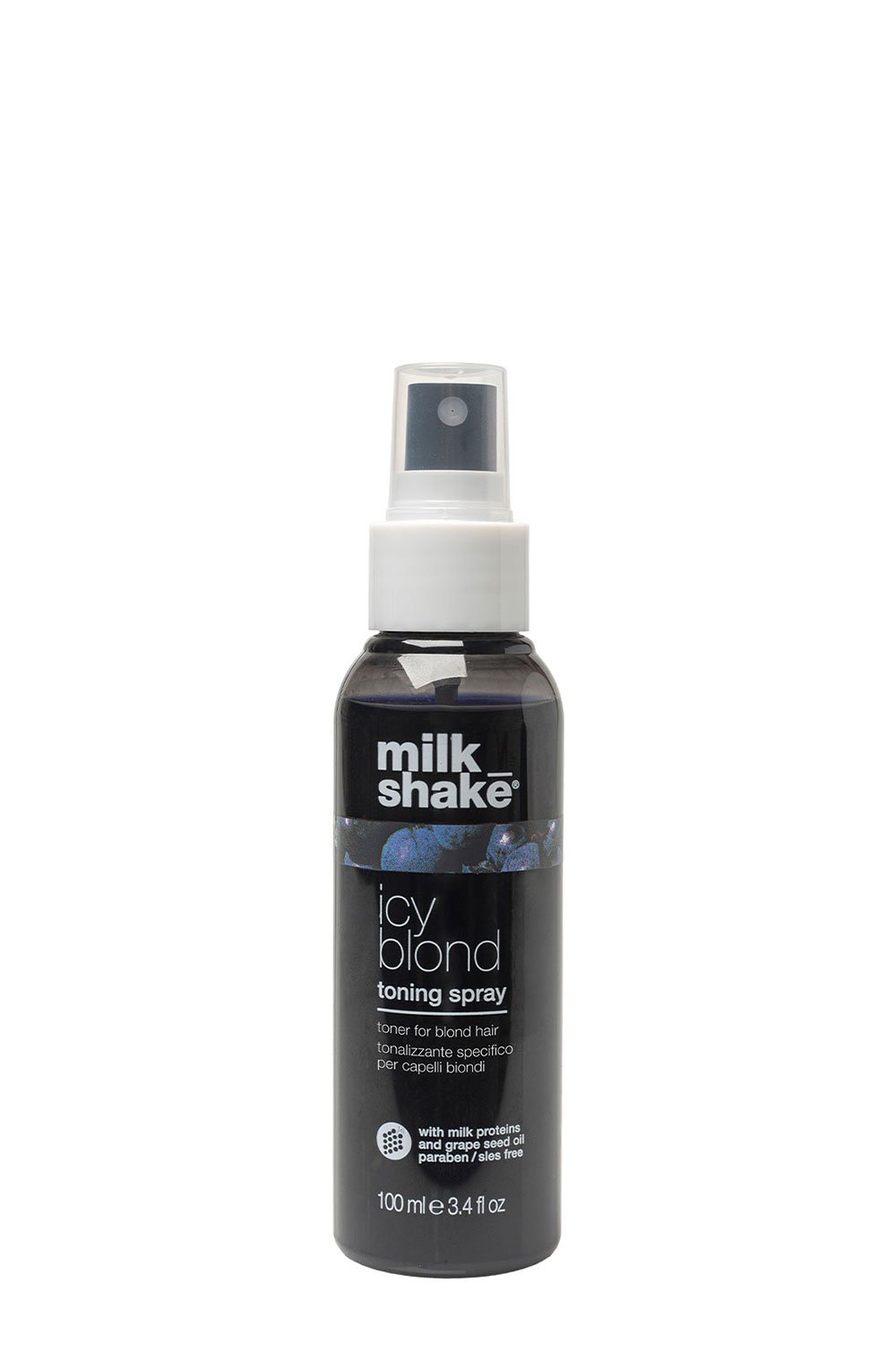 Milk Shake-Icy Blond Toning Spray Sarı Saçlar İçin Küllü Tonlar Katan Tonlayıcı Sprey 100 Ml-Saç Spreyi-1-milagron.live