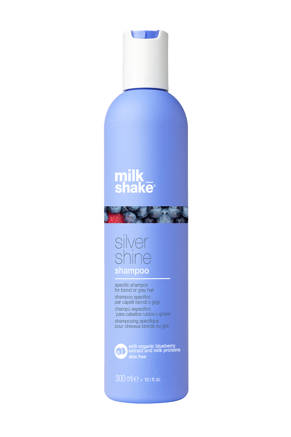 Milk Shake-Silver Shine Shampoo Sarı Saçlar İçin Özel Mor Şampuan 300 Ml Sarı Saçlar İçin Özel Mor Şampuan-Şampuan-1-milagron.live