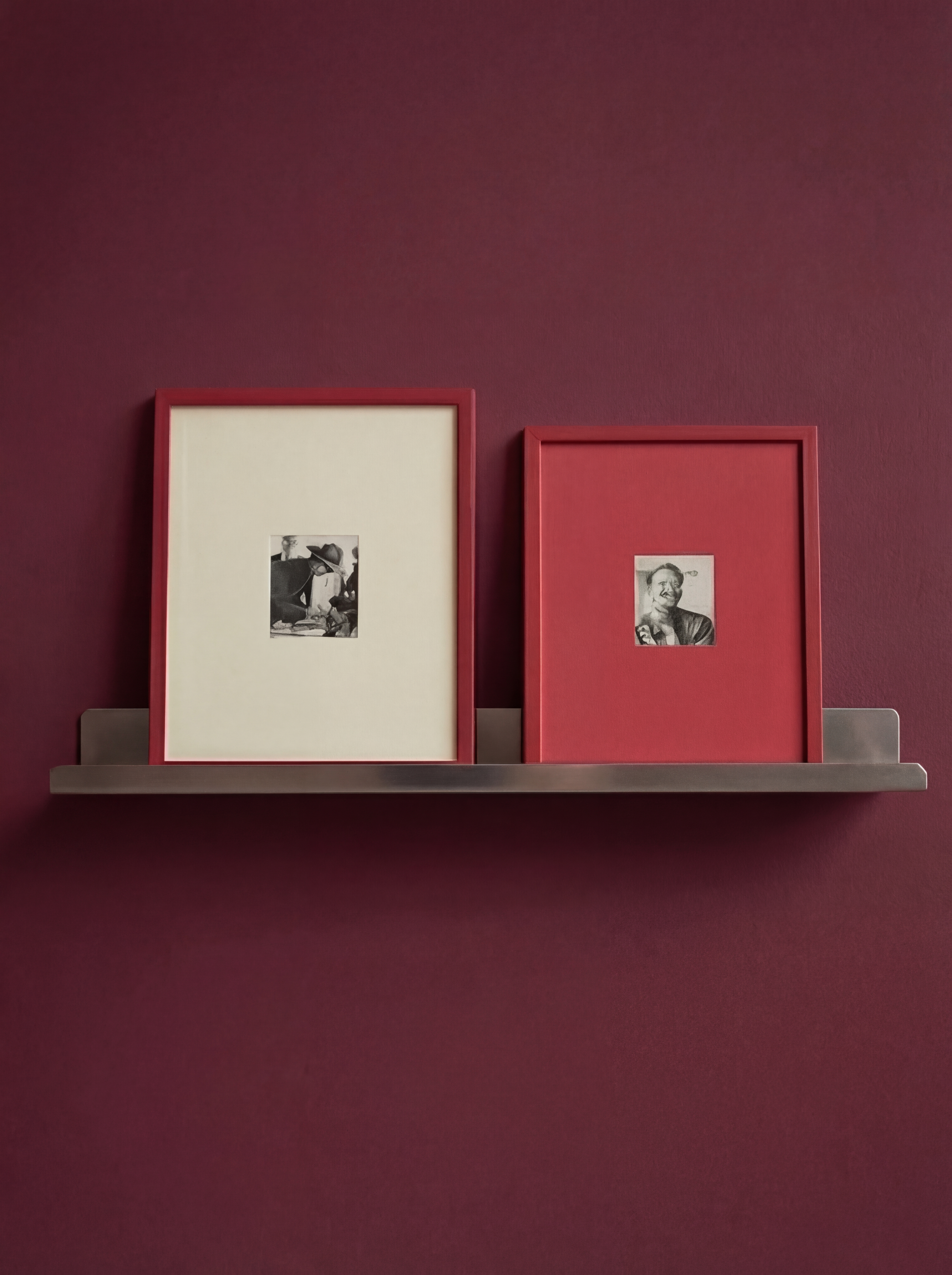 Modern Paslanmaz Çelik Duvar Rafı | Dergi & Çerçeve Standı