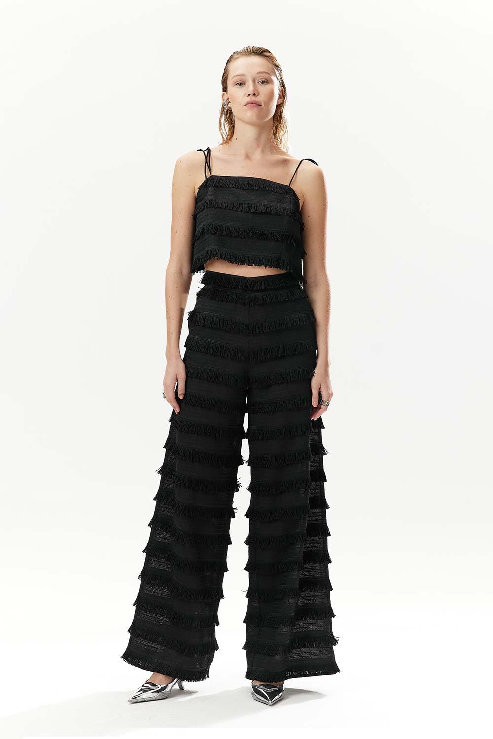 Mirimalist-Fringe Slip Top-Top-1-milagron.live